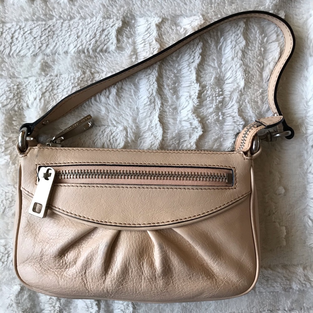 Marc Jacobs nude leather Pochette handbag - Rare/vintage!